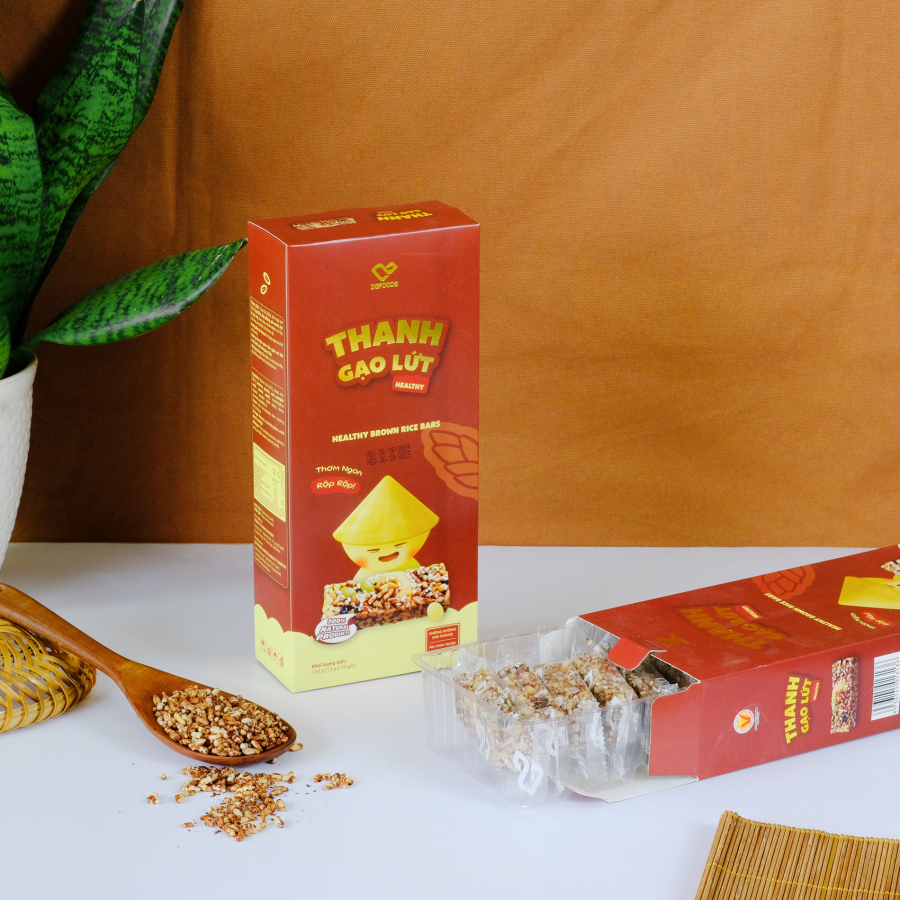 [Hộp] Thanh Gạo Lứt Healthy 130g